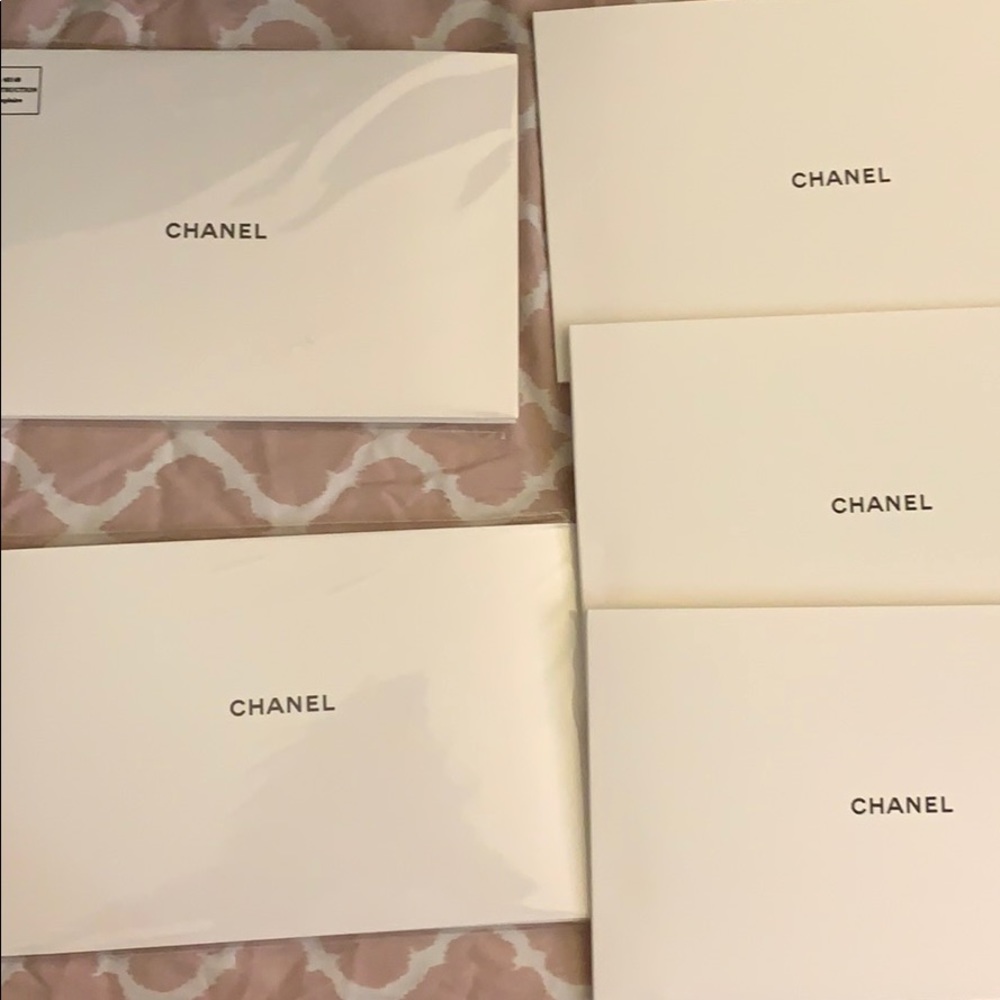 Authentic Chanel care booklet and cleaning…